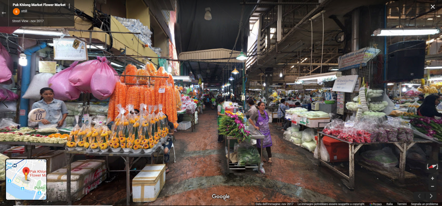 Pak Khlong Talat, Flower Market, Bangkok